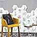 Produktbild xsongue Natural Bonsai Nordic Style Tiles Stickers PVC Waterproof Removable Decorative Picture Wall Stickers 10 Pcs 6-Sided