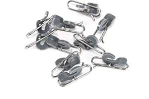 Lixada 10pcs / 20pcs Impact Hook Release Clips Bait Clips Clip de Lanzamiento Accesorios de Pesca