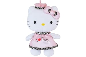 Jemini 23360 Hello Kitty 1 x pluszowa zabawka, biała i różowa