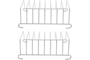 Healeved Grille À Pain En Acier Inoxydable - Support À Toast Pratique Avec 8 Fentes 2 Pièces Pour Grille-Pain Et Cuisine