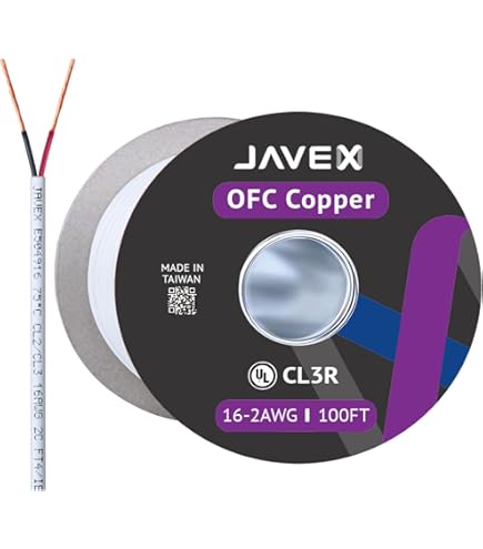 Monoprice 102793 100 Ft 16AWG Oxygen Free Pure Bare Copper