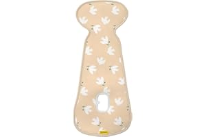 AeroMoov - Assise Air Layer - Evite à votre enfant de transpirer - Groupe B - Le siège-auto ou la poussette - Coton Bio - Birds