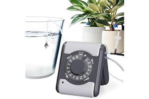 Aqualin Automatisches Bewässerungssystem Pflanze Wasserer Indoor Selbstbewässerungssystem für 10 Topfpflanzen DIY Tropfbewässerung Kit für Gartenurlaub