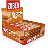 Z&uuml;ber S&uuml;tl&uuml; ve Hurmalı Protein Bar 35g x 12 Adet