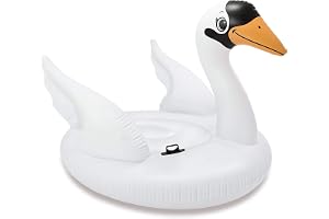 Intex 56287EP Mega Swan uppblåsbar ö, vit, flytande