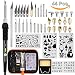 Produktbild 44PCS Brandmalerei Lötkolben Set, POAO 60W einstellbare Temperatur Zweizweck Stift und Ein/Aus-Schalter für Holz, Leder, Wachs, Kork Gravieren und Skulptur Holzbrandmalerei und die Schweißreparatur