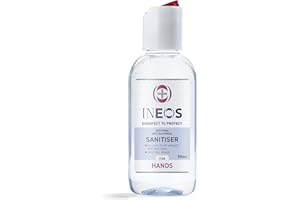TSMSV INEOS - Sanitiser Pocket Gel (50 ml) - Hand Sanitiser - Hospital Grade, Effective against 99.9% of Viruses and Bacteria