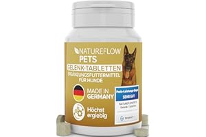 Gelenktabletten Hunde – Test SEHR GUT Made in Germany mit Grünlippmuschel, MSM und Teufelskralle - Keine Kapseln, hohe Akzeptanz Gelenktabletten Hund - 100 Stück