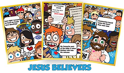 Santa VS Jesus - The Epic Christmas Party Card Game for Families, Friends, Adults, Large Groups and board game enthusiasts.