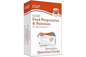 GCSE Food Preparation & Nutrition AQA Revision Question Cards: for the 2026 and 2027 exams (CGP AQA GCSE Food Prep)