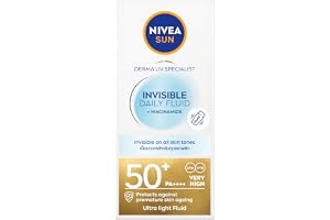 NIVEA SUN UV Face osynlig daglig ansiktsvätska SPF 50+ 40 ml