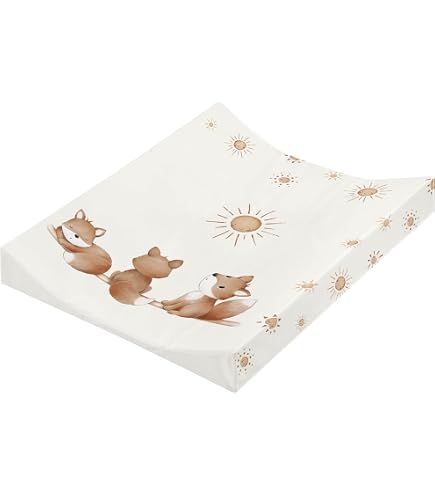 Matelas à Langer Julius Zöllner Daylight - 2 Niveaux, 50/65 Cm, Film PVC Sans Phtalates, Lavable, Certifié Oeko-Tex