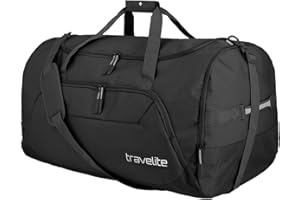 travelite borsa da viaggio grande XL, KICK OFF, borsa leggera per vacanze e sport, piscina, soggiorno in ospedale, 70 cm, 120 litri
