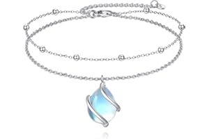 POPLYKE Schmetterling/böses Auge Anket Sterling Silber Verstellbare Kette Schmuck für Frauen