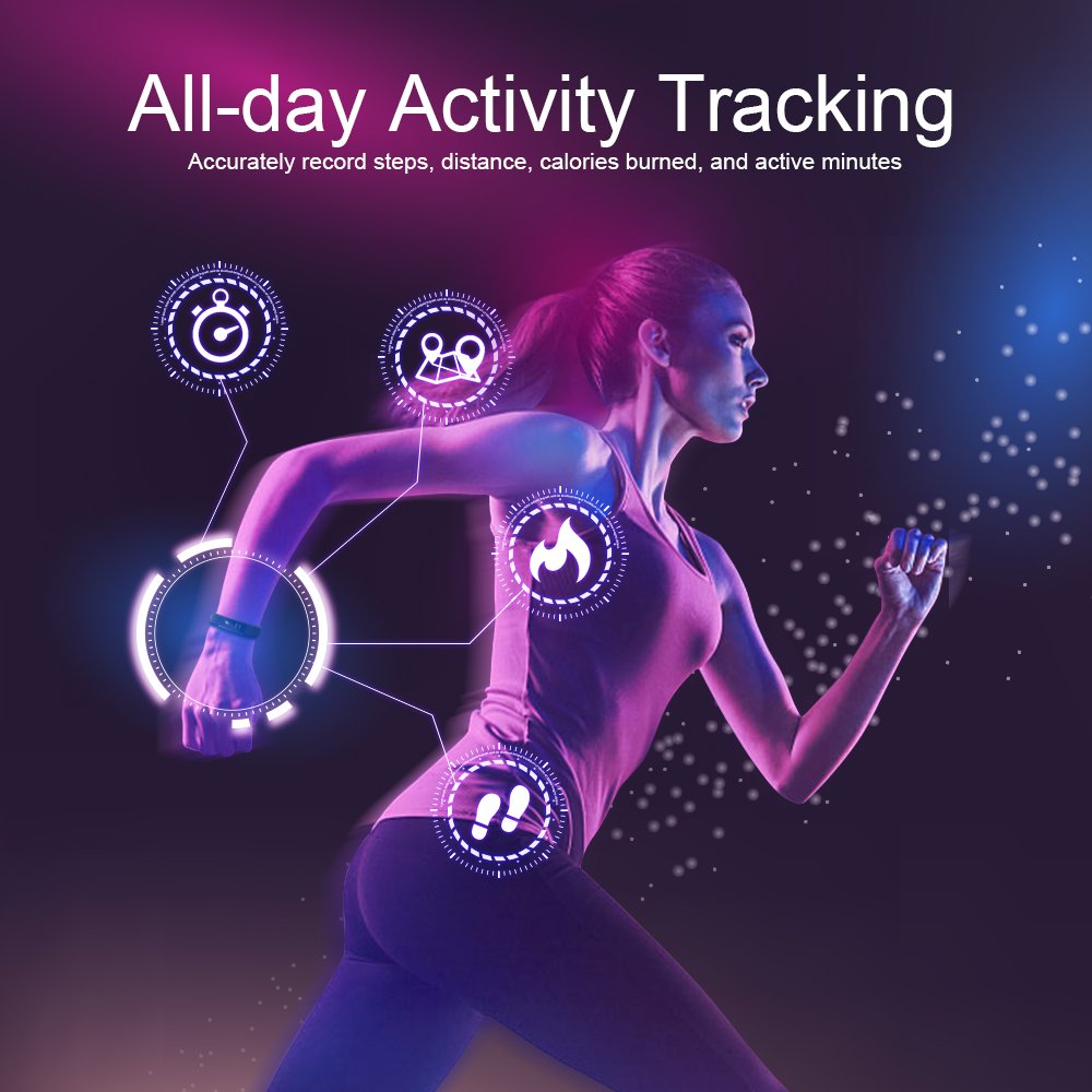 🥇 AIMIUVEI Pulsera Actividad Pulsera Inteligente Impermeable Con 3 Correas  Recambias, Reloj Inteligente Mujer Y Hombre… 🥇 Pulseras De Actividad