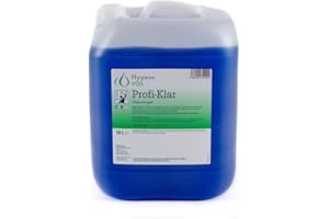 ‎HYGIENE VOS Hygiene VOS Profi Klar Glasreiniger 10 Liter für verglaste Flächen, Spiegel, Kacheln. Anwendungsfertig für streifenfreie Reinigung fensterreiniger, Spiegel und Kacheln