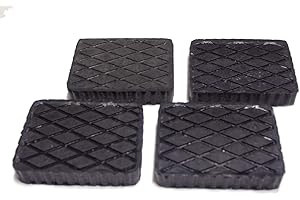 FILAVERSE - 4pz Tamponi per Ponte Sollevatore Kit Tamponi 160X120X30 universali in Gomma Piena per Ponti corghi ravaglioli omcn | Fianchi ondulati con Tecnologia Best-Grip