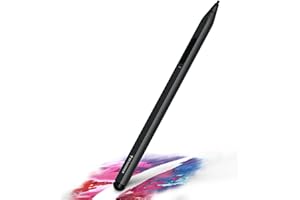 RENAISSER Raphael 530 Pen para Surface, Primer Borrador Dual de Cola y Cilindro, Carga USB-C, Diseñado en Houston, Hecho en Taiwán, 4096 de sensibilidad a la presión, Compatible con Surface Pro