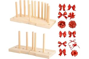 Yorimi Bow Maker Holzkranz, Schleifenmacher, Werkzeug, langlebig, tragbar, Fliege Maschine