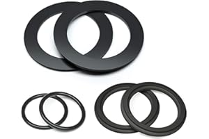 DIVOVE Pool O-Ring Dichtungsringe für Intex, 25076RP Unterlegscheibe und Ring Kit (2 x 10745, 2 x 10255 and 2 x 10262), Pool Gummi Dichtung Dichtungen für Intex 10747,25006,25010,28633,28635 28621 ect