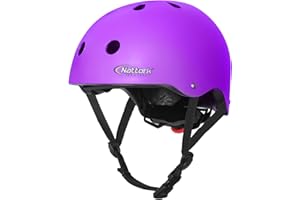 Nattork Skateboard Helmet Protective Gear for Kids Multi-Sport Scooter Helmet with Removable Liner for Bike, Scooter, Inline Skate, Roller Skate, Suitable for Kids
