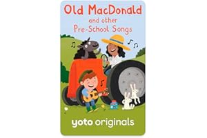 Yoto Old MacDonald i inne utwory przedszkolne – karta muzyczna dla dzieci do użytku z odtwarzaczem Yoto i mini odtwarzaczem audio All-in-1, słuchanie bez ekranu z zabawną muzyką do zabawy i podróży,