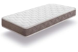 Kuo Baby - Colchón de Cuna Mowgli | Colchón de Muelles con Fibra de Coco | Natural, Higiénico y Transpirable | 137 x 67 cm [Exclusiva Amazon]