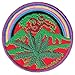 Produktbild Shangri La Aufnäher Aufbügler Patch Buddha Hinduismus Cannabis Hanf Yoga Buddhist