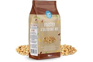 ‎HAPPY BELLY Amazon-Marke: Happy Belly - Nuss-Mix, geröstet und gesalzen, 800g (4 Packungen mit 200g)