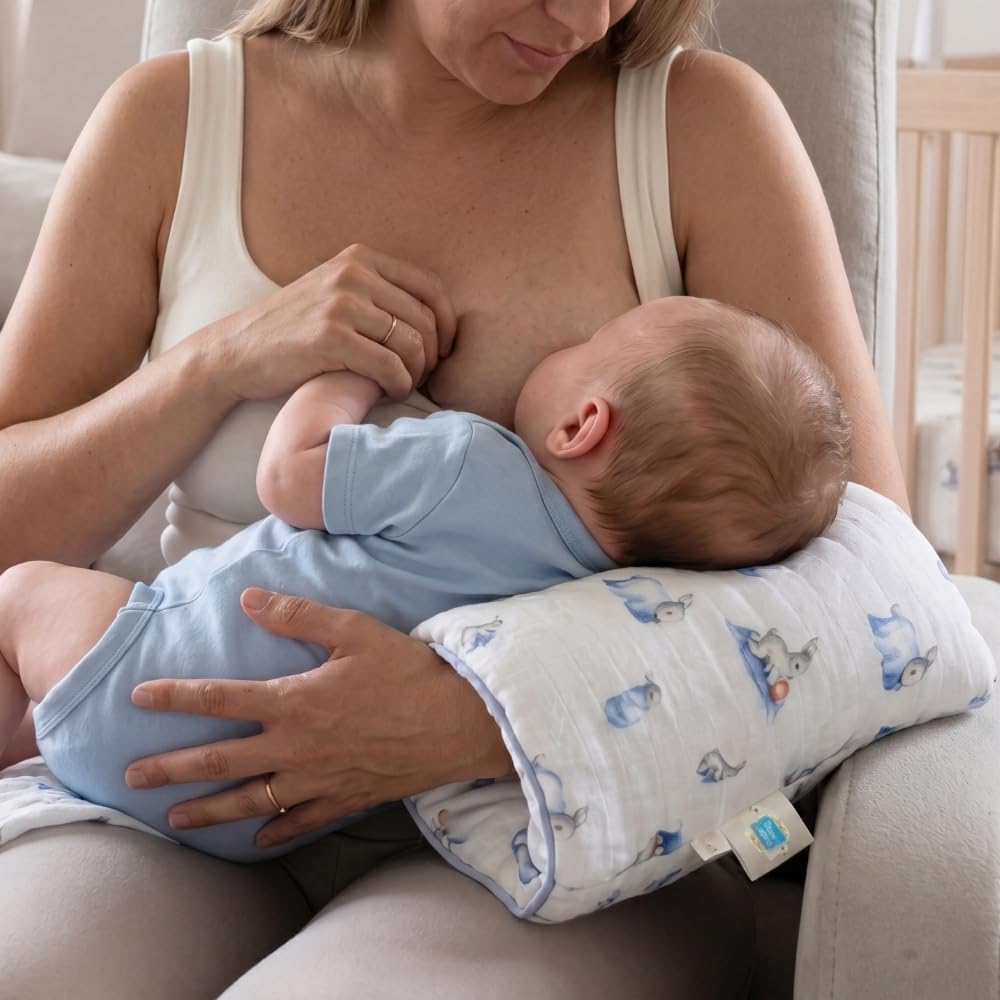 DEUX LAPINS Pratik Silindir Emzirme Kol Destek Yastığı - Bebe Lapin SLDYAS-BEL-000STD