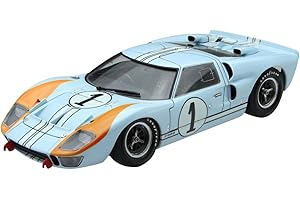 FUJIMI 1/24 Rial Serie Sports Car No.32 Ford GT40 Mk-II'66 Le Mans plastico secondo posto