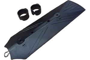 Flinger CRUD CATCHER TYPE MTB FRONT MUDGUARD MUD DIRT GUARD, FITS ON TO DOWN TUBE OF MOUNTIAN BIKES, ATB, MOST CYCLES