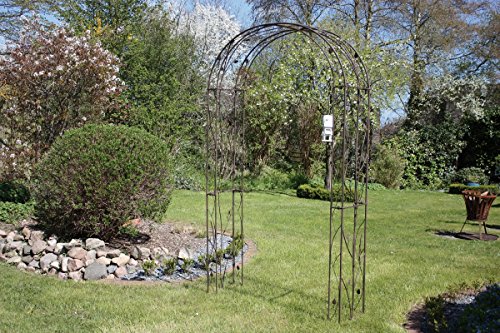 Preisvergleich Produktbild ROSENBOGEN METALL BRAUN H223 124526L