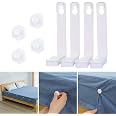 Supporti Angolari Per Lenzuola Resistenti, Clip Angolari Rimovibili Per Tenere Le Lenzuola In Posizione Per Coprimaterassi Coperte E Biancheria Da Letto 88755059