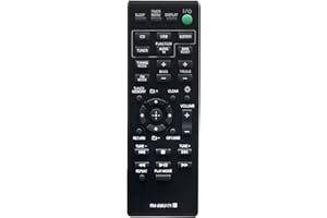 VINABTY RM-AMU171 Fernsteuerung Commander fit for Sony Blu-Ray Home Cinema CMT-BT60 CMT-BT60B CMT-BT80W CMT-BT80WB CMT-SBT100 CMT-SBT100B CMT-SBT300W CMT-SBT300WB