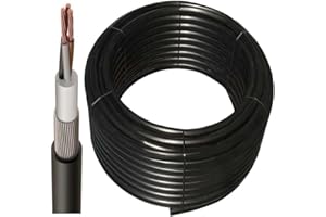 BYSON SWA – Steel Wire Armoured Heavy Duty Power Cable (6943X)– BASEC APPROVED (25 Meters, 3 Core 6mm)