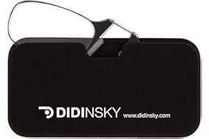 DIDINSKY - Gafas de Lectura sin Patillas para Hombre y Mujer | Diseño Ultraligero y Portátil, Transparente | Gafas Presbicia Móvil - MOMA