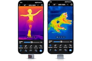 Thermal Master P2 Wärmebildkamera für Android Infrarotkamera Super IR-Auflösung 512x384 Klarere Wärmebild Kamera für Haus-Inspektion -20-600℃ 15x Zoom, nicht für iPhone 15/16