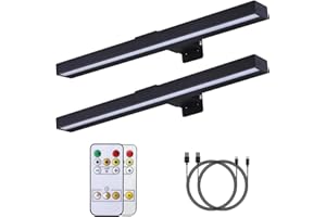 MIOBLUE Lampada senza fili con telecomando, lampada per foto con telecomando, 16 pollici, luce per freccette ricaricabile con 3 modalità di illuminazione per dipingere, in metallo pieno