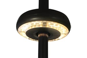 Home>it® Sonnenschirm Beleuchtung mit 24 LED – Beleuchtung für Terrasse & Garten – Lichterkette mit warmem LED-Licht – LED Beleuchtung & Beleuchtungslösung für Schirme