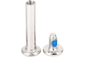 Wosune Vite per Pattini in Linea in Ferro, Vite per Pattini in Linea da 10 Pezzi, raccordi perni per Ruote per Pattini Hardware 4mm Diametro esagono Incassato(Inner Length 31mm)