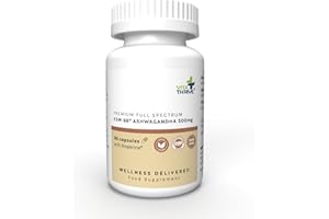 VITA THRIVE VitaThrive® Premium Full Spectrum KSM-66® Ashwagandha 500mg with Bioperine® Capsules - 90 Count