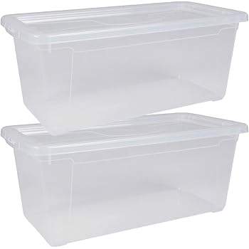 Amazon.de: Ondis24 2x praktische stapelbare Aufbewahrungsbox Lagerbox
