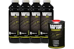 U-POL Raptor revêtement kits 4 Bouteilles (Blanc, Kits 4 Bouteilles)