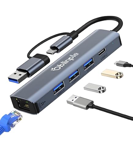 Serveur Clés USB Silex DS-510 Noir | Partage Réseau Ethernet 1Gbit/s | Branchement Simple