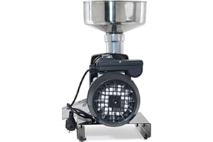 Gruppo Palumbo Passapomodoro Elettrico in Acciaio Inox e Alluminio 370 Watt SM3