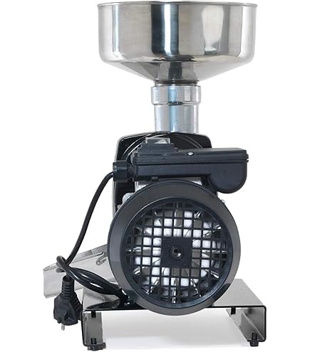 Spremipomodoro Palumbo TS Plast Con Banchetto - Motore 330W, Corpo In Alluminio, Per Conserve Domestiche - Foto 8