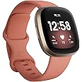 Fitbit Versa 3 by Google – Smartwatch Damen / Herren – Fitness-Tracker mit integriertem GPS, 20 Trainingsmodi, Aktivzonenminu