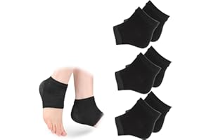 VPB Calcetines hidratantes para pies,Calcetines hidratantes talon,Calcetines reparadores para pies,Calcetines de algodón hidratantes para talones secos y agrietados(3 pares)