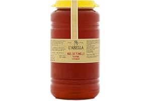 L'ABELLAMEL L'Abella Mel - Miel de tomillo 3kg - Miel natural recolectada en España